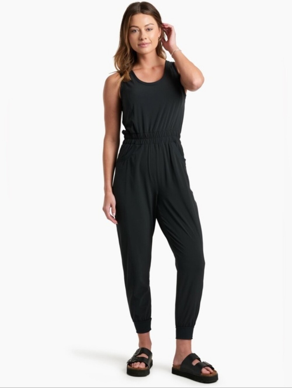 KUHL‎ VANTAGE BLACK SLEEVELESS JUMPSUIT XS